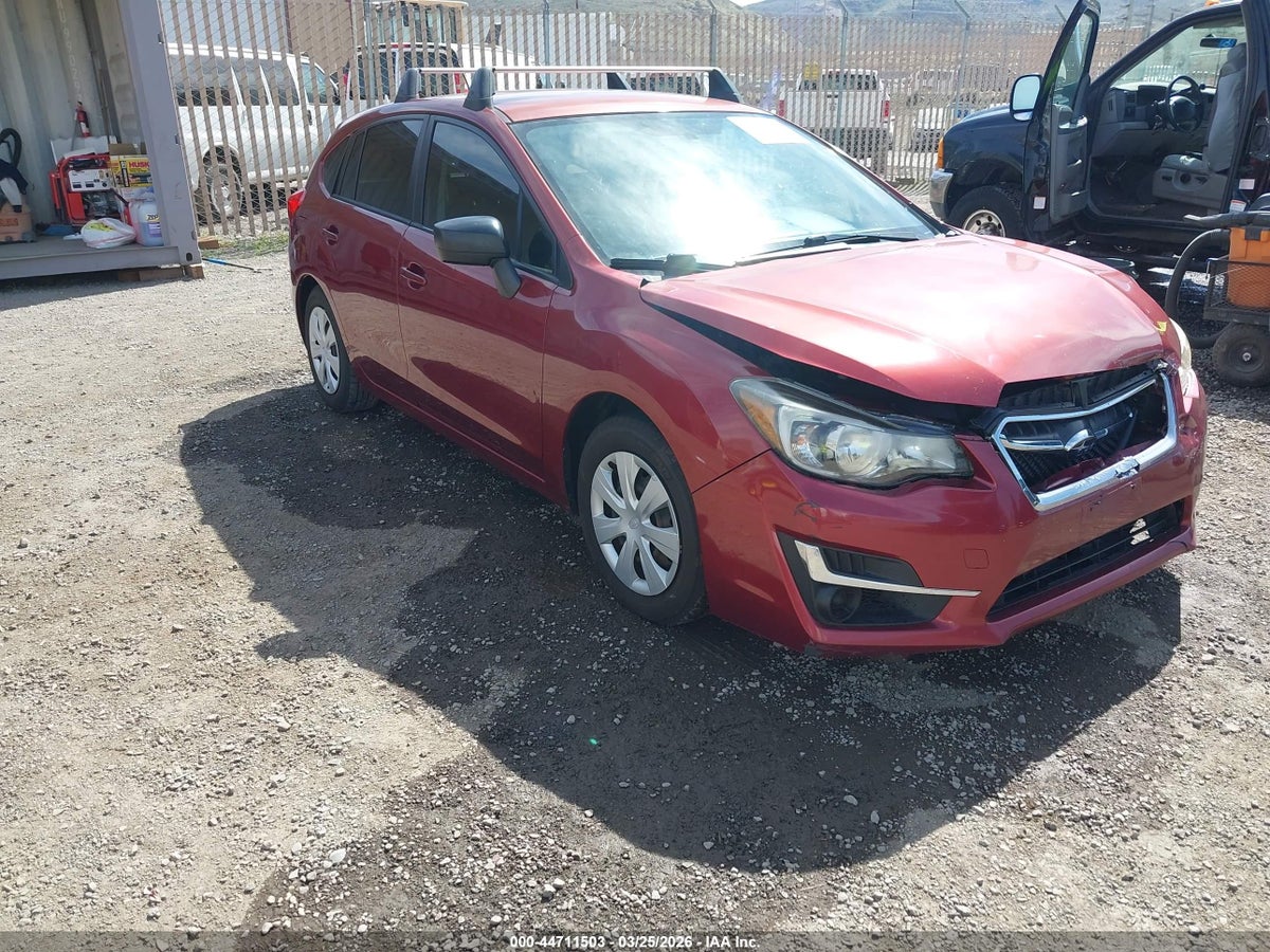 2016 SUBARU IMPREZA 2.0I