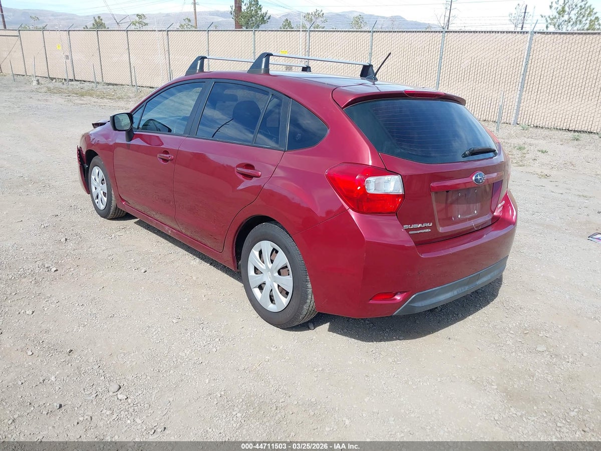 2016 SUBARU IMPREZA 2.0I — снимка 3