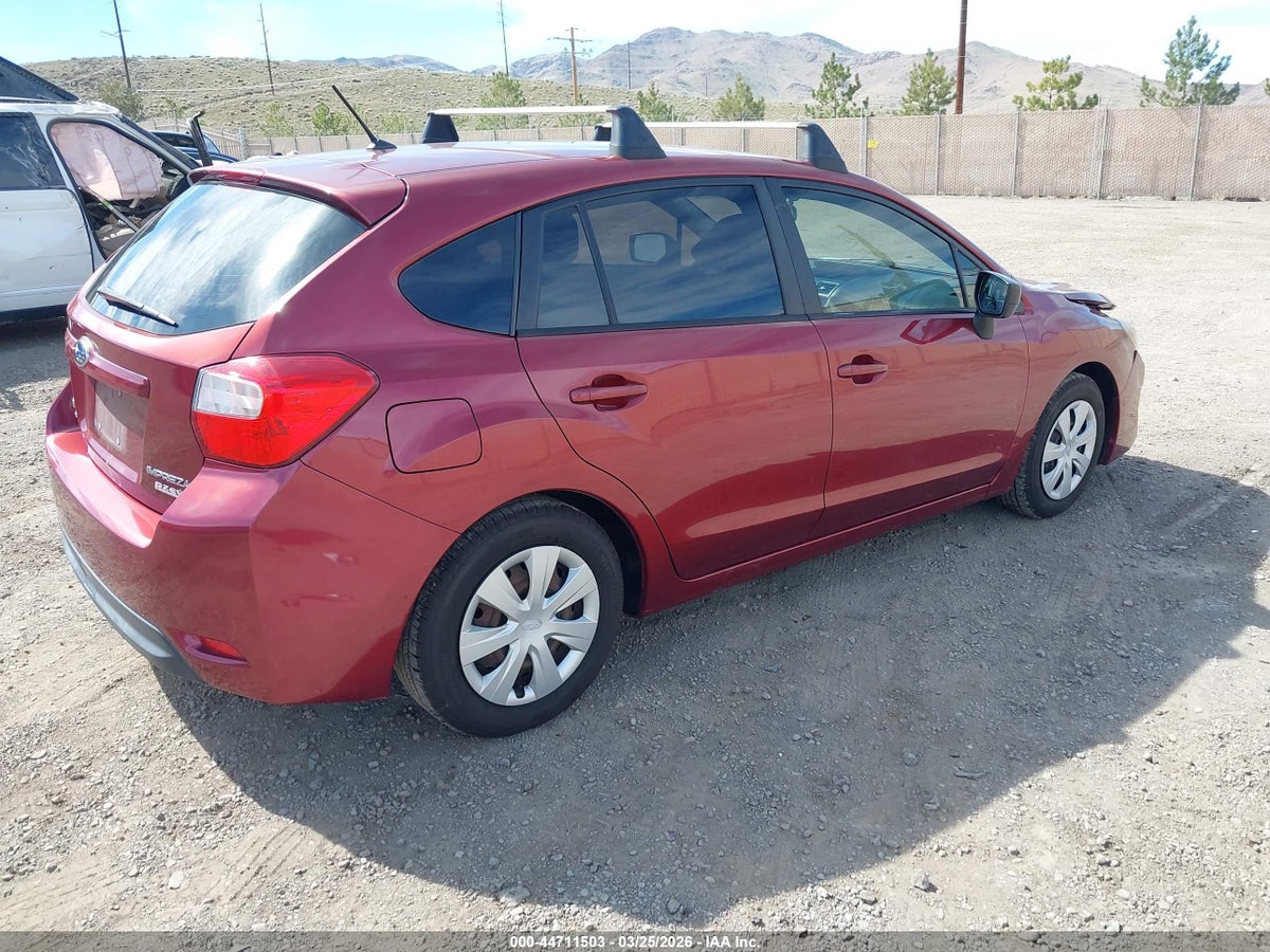2016 SUBARU IMPREZA 2.0I — снимка 4