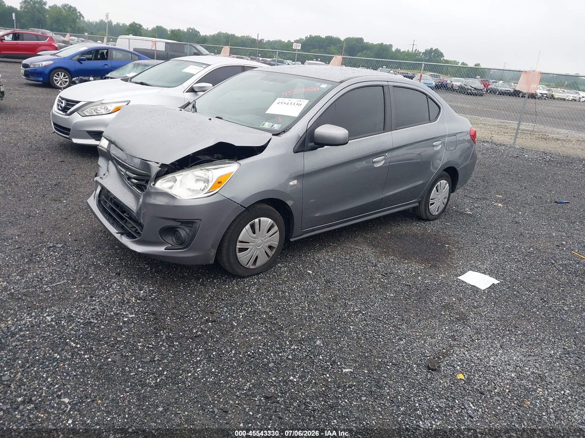 2019 MITSUBISHI MIRAGE G4 ES — снимка 2