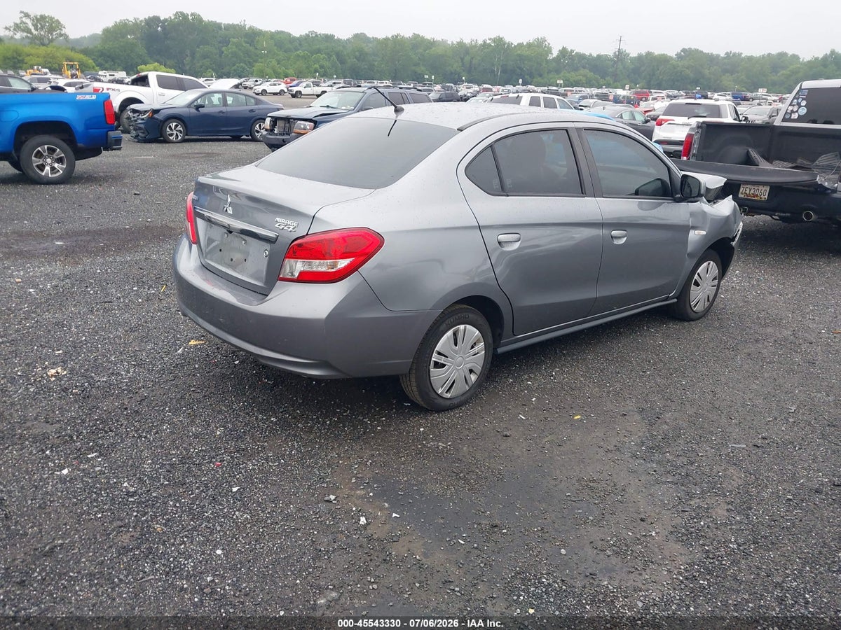 2019 MITSUBISHI MIRAGE G4 ES — снимка 4