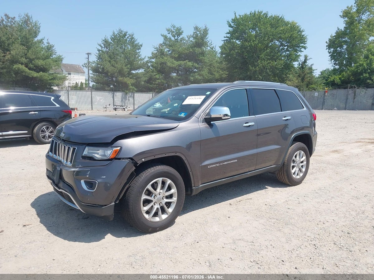 2014 JEEP GRAND CHEROKEE LIMITED — снимка 2