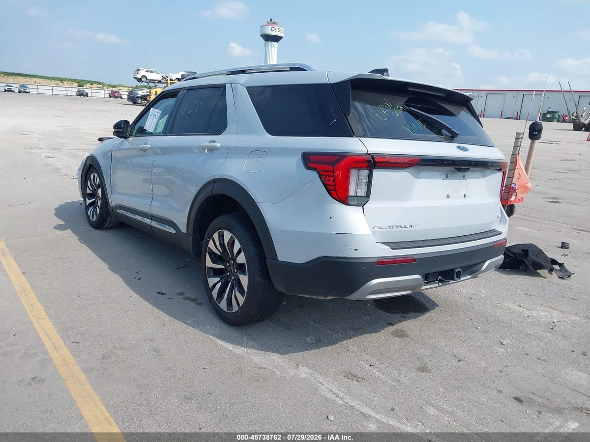 2025 FORD EXPLORER PLATINUM — снимка 3