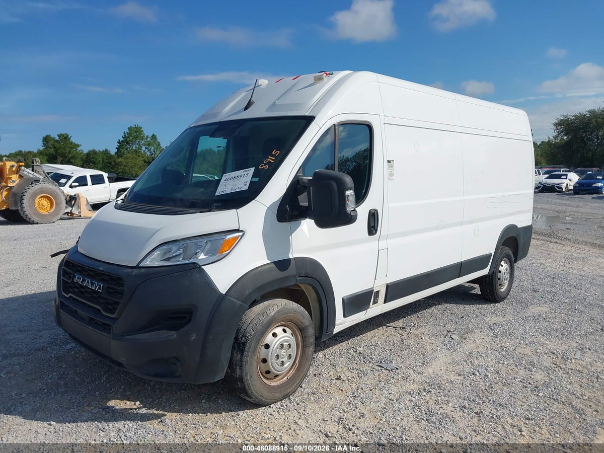 2023 RAM PROMASTER 2500 HIGH ROOF 159 WB — снимка 2