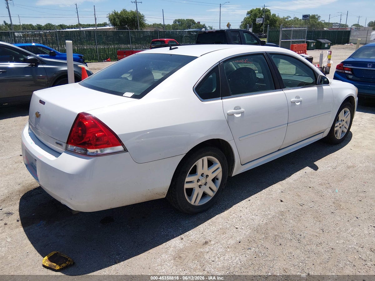 2014 CHEVROLET IMPALA LIMITED LT — снимка 4