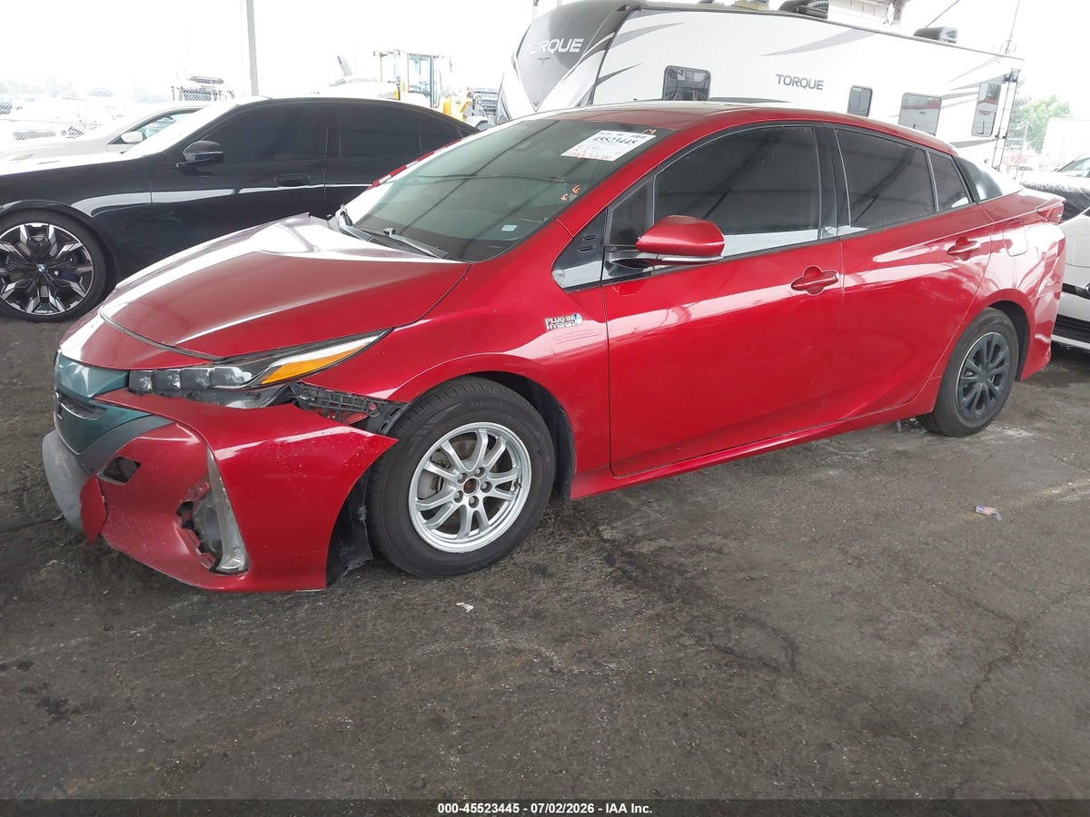 2017 TOYOTA PRIUS PRIME PREMIUM — снимка 2