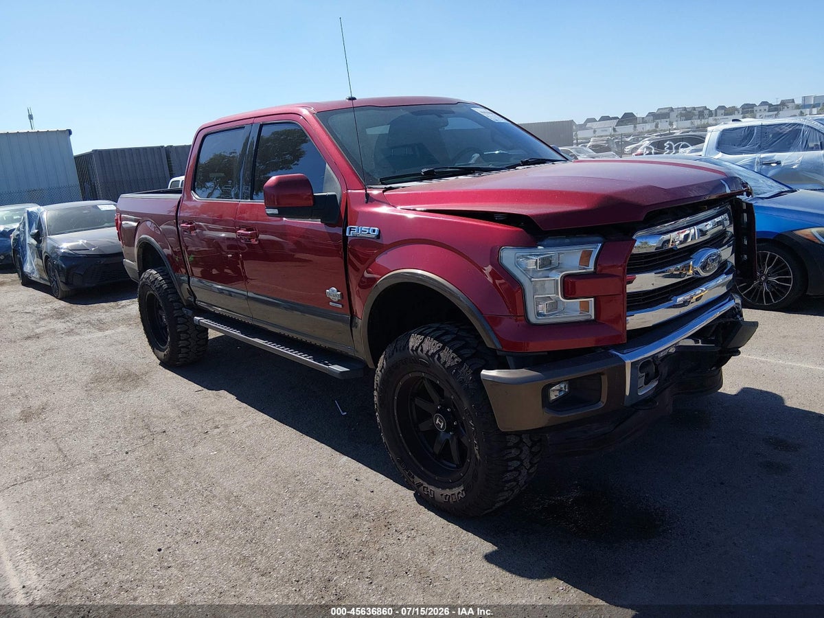 2015 FORD F-150 KING RANCH