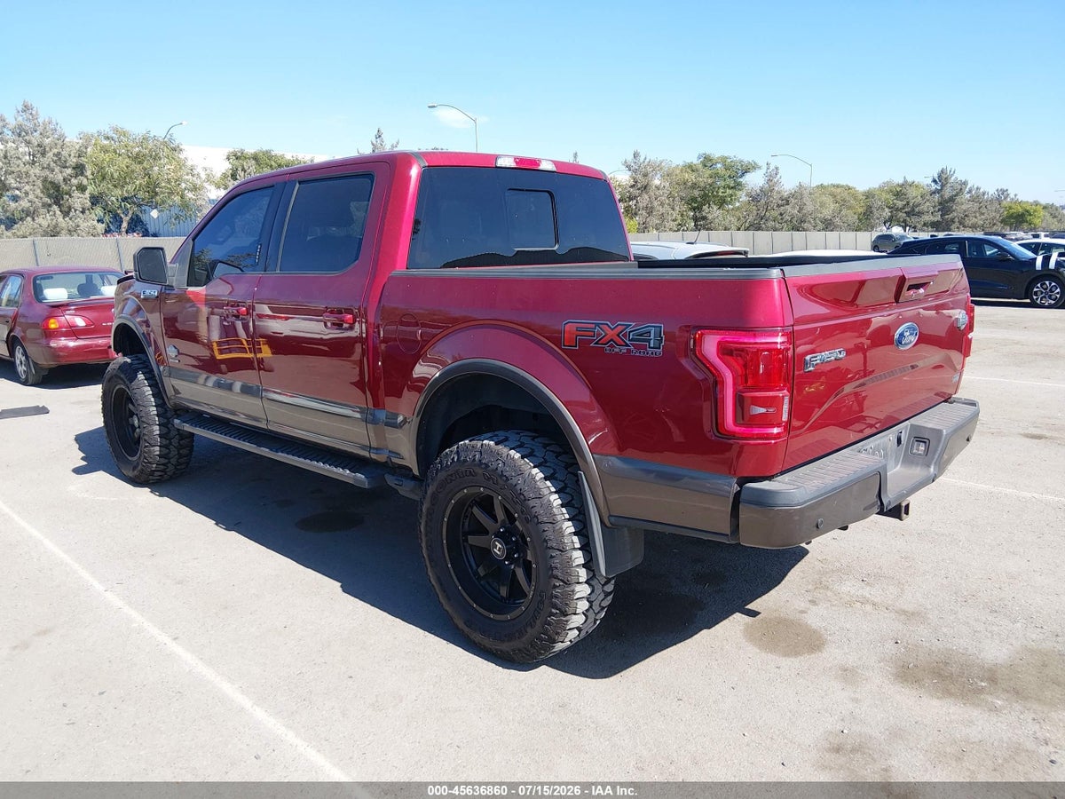 2015 FORD F-150 KING RANCH — снимка 3