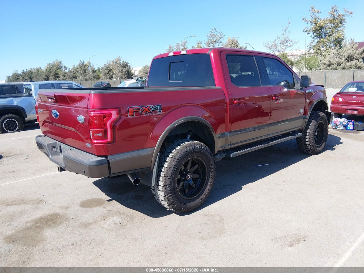 2015 FORD F-150 KING RANCH — снимка 4
