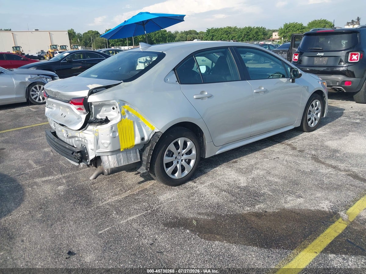 2025 TOYOTA COROLLA LE — снимка 4