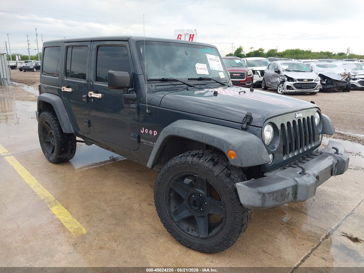 2017 JEEP WRANGLER UNLIMITED SPORT 4X4