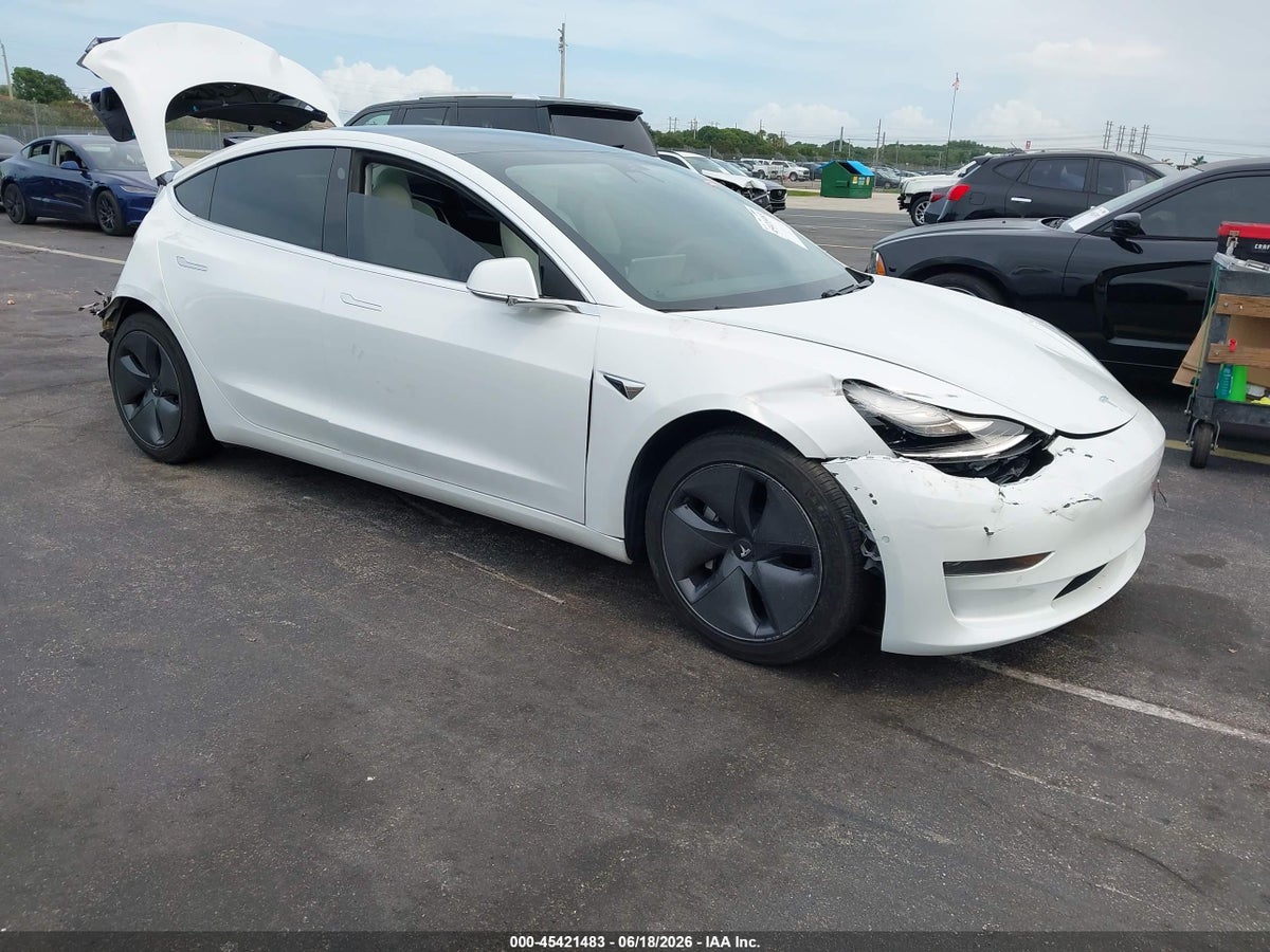 2020 TESLA MODEL 3 STANDARD RANGE PLUS REAR-WHEEL DRIVE/STANDARD RANGE REAR-WHEEL DRIVE