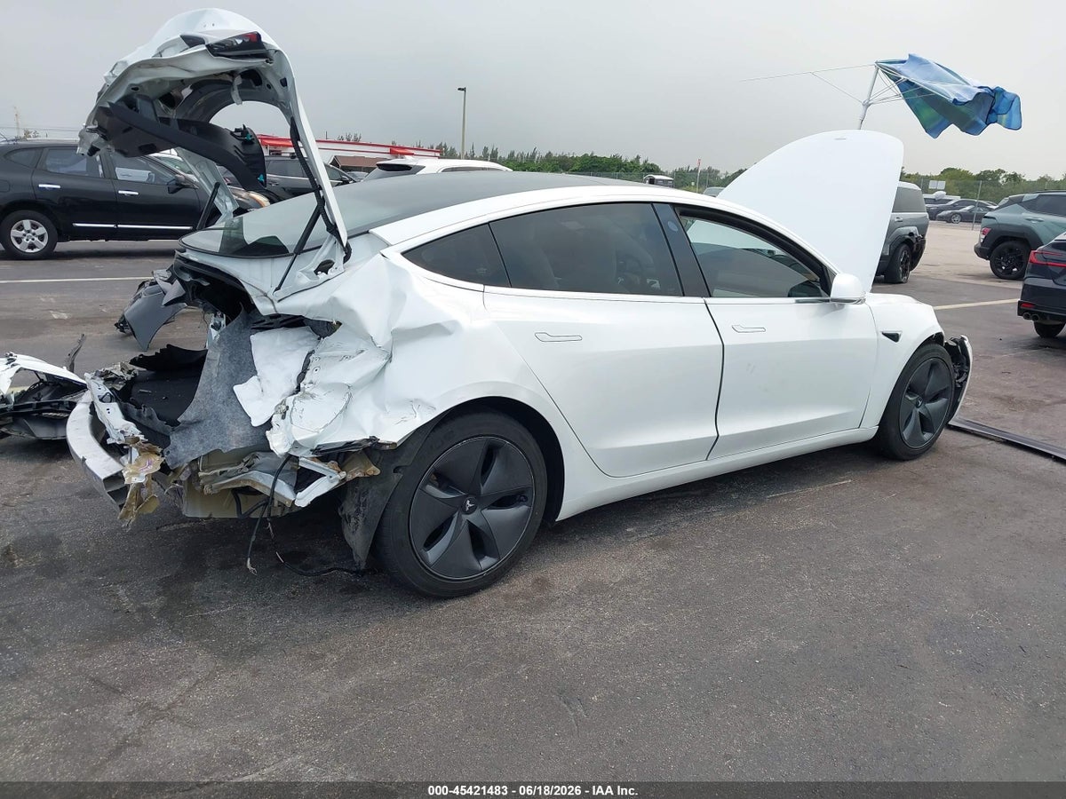 2020 TESLA MODEL 3 STANDARD RANGE PLUS REAR-WHEEL DRIVE/STANDARD RANGE REAR-WHEEL DRIVE — снимка 4