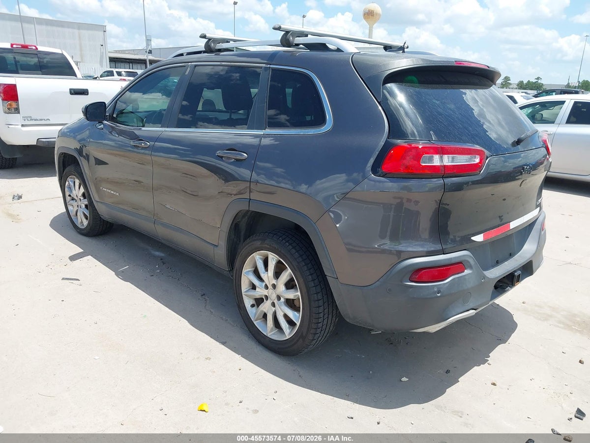 2015 JEEP CHEROKEE LIMITED — снимка 3