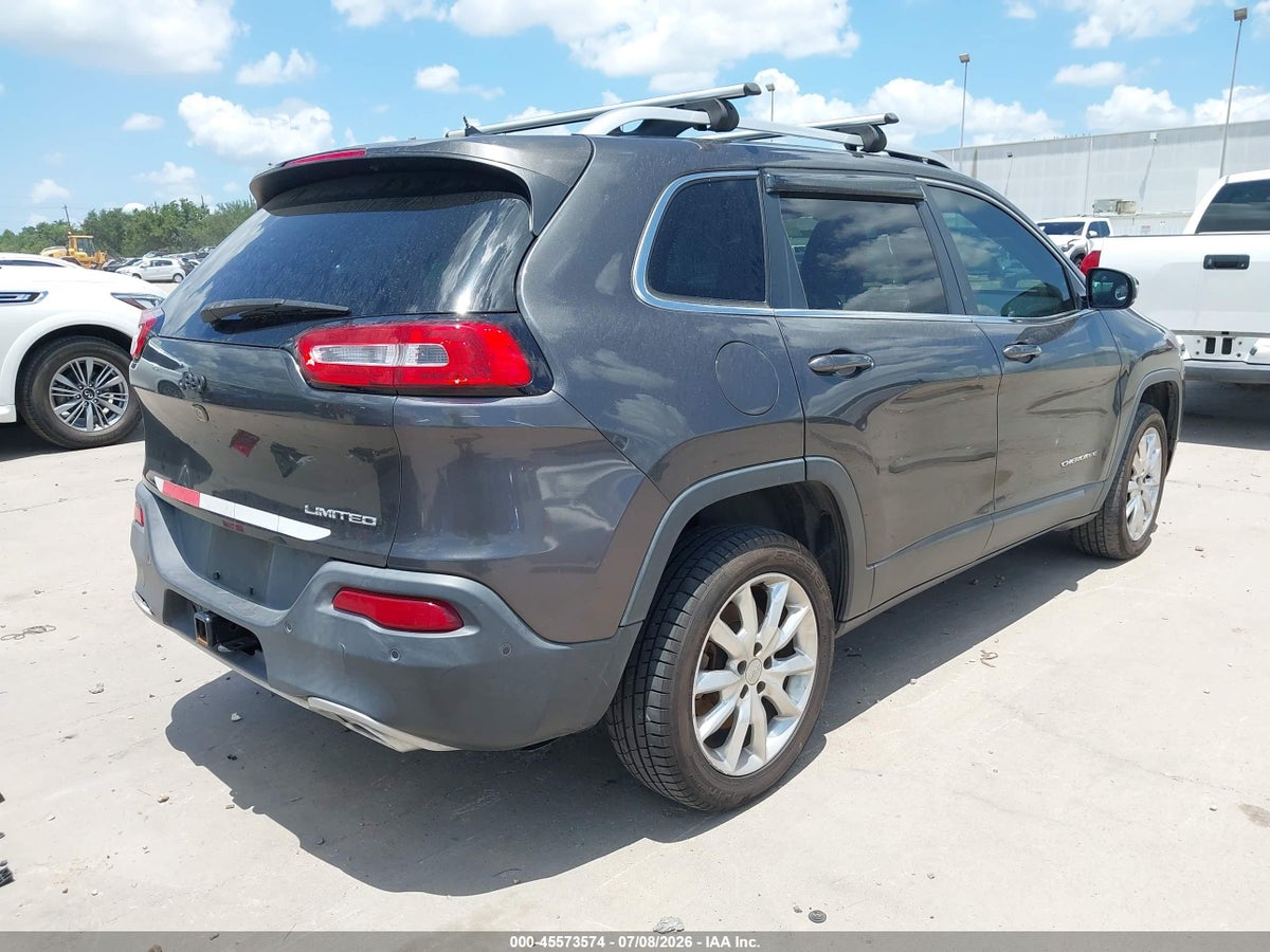 2015 JEEP CHEROKEE LIMITED — снимка 4