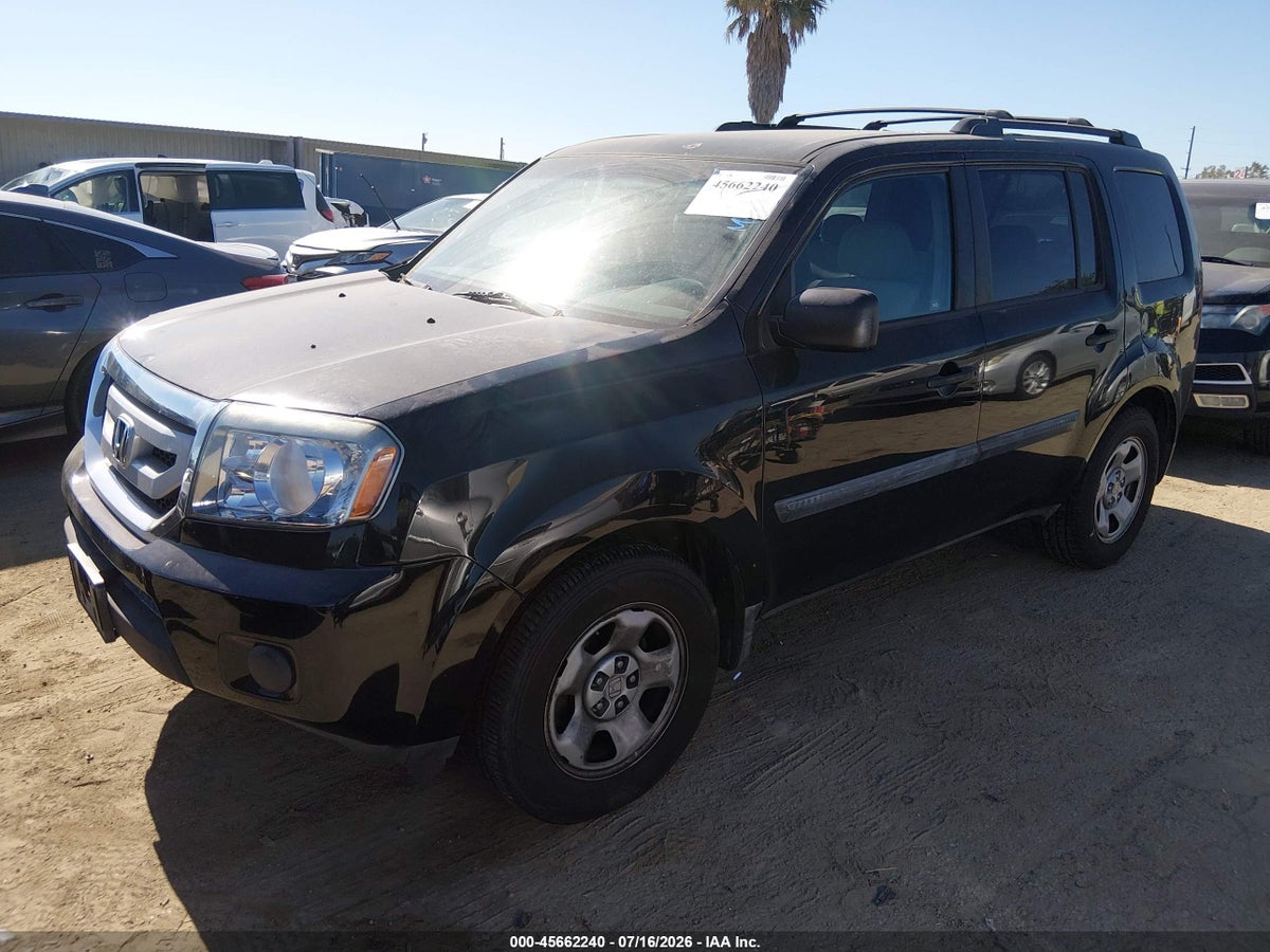 2011 HONDA PILOT LX — снимка 2
