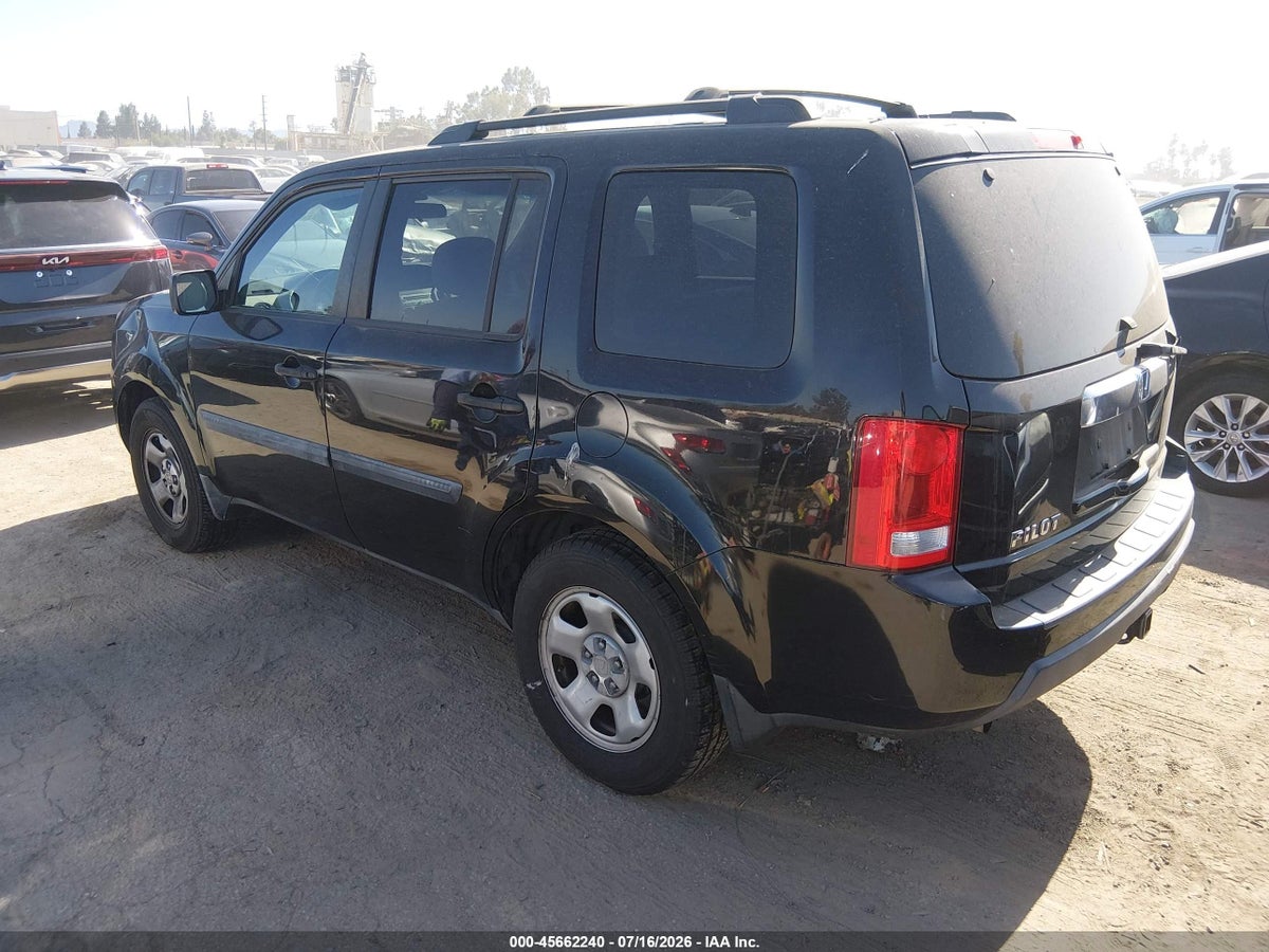 2011 HONDA PILOT LX — снимка 3