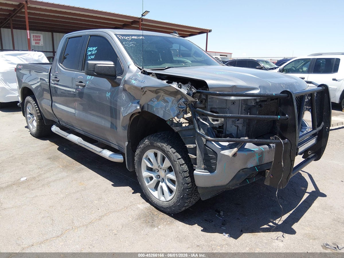 2020 CHEVROLET SILVERADO 1500 4WD STANDARD BED CUSTOM