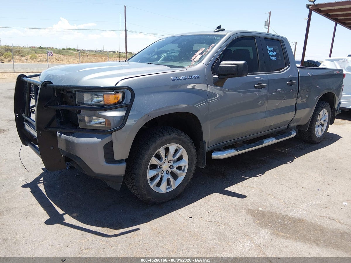 2020 CHEVROLET SILVERADO 1500 4WD STANDARD BED CUSTOM — снимка 2