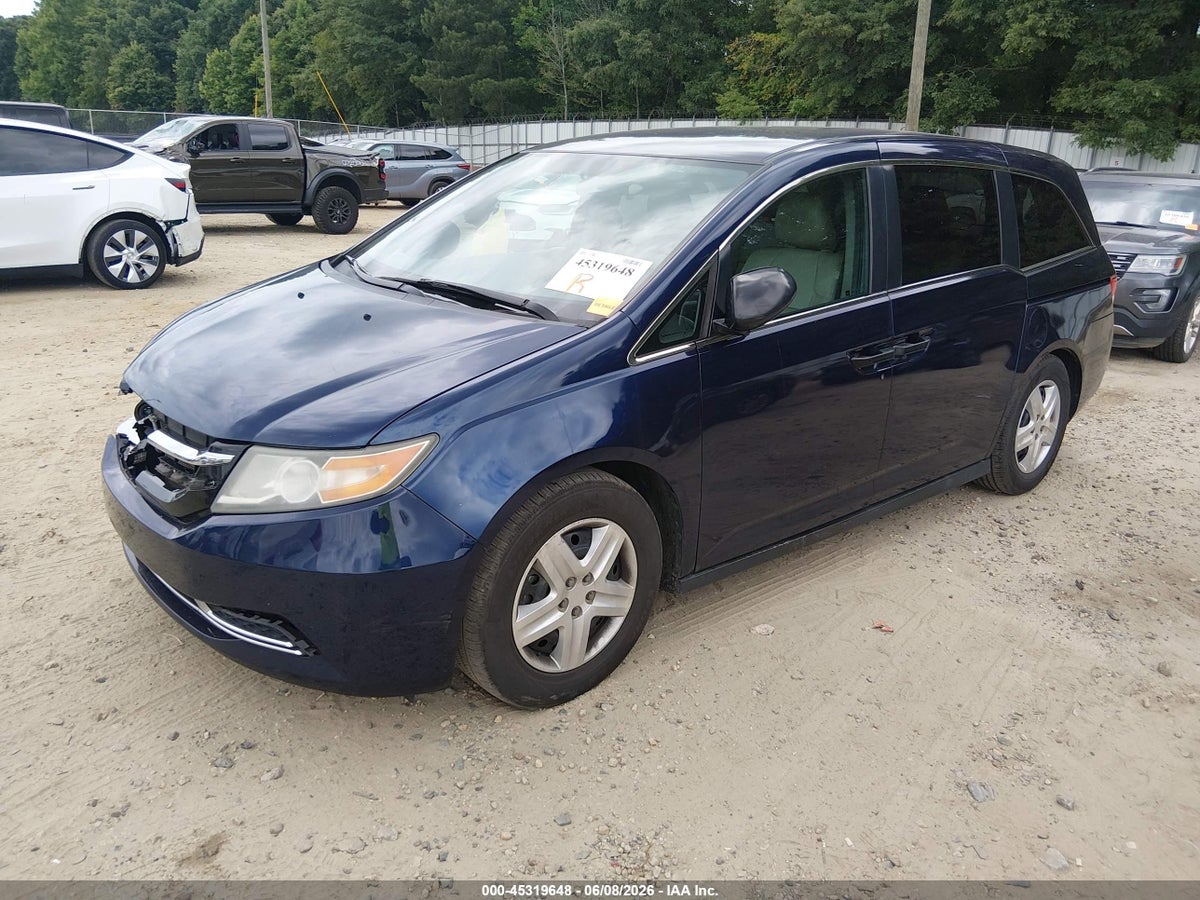 2016 HONDA ODYSSEY LX — снимка 2