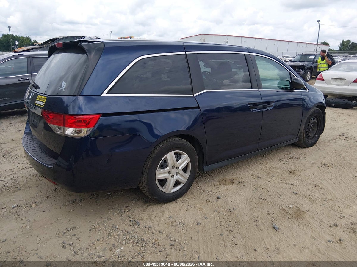 2016 HONDA ODYSSEY LX — снимка 4