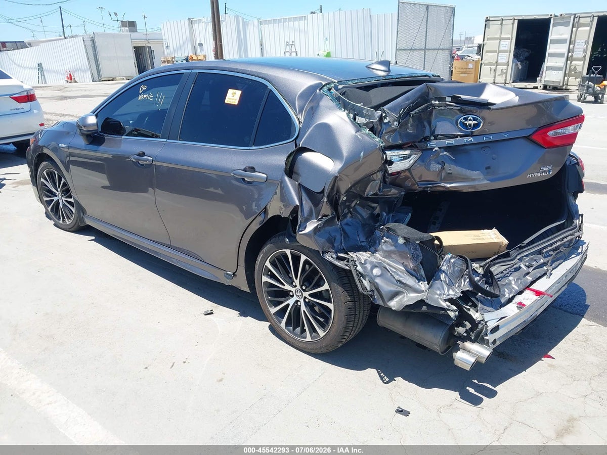 2020 TOYOTA CAMRY SE HYBRID — снимка 3