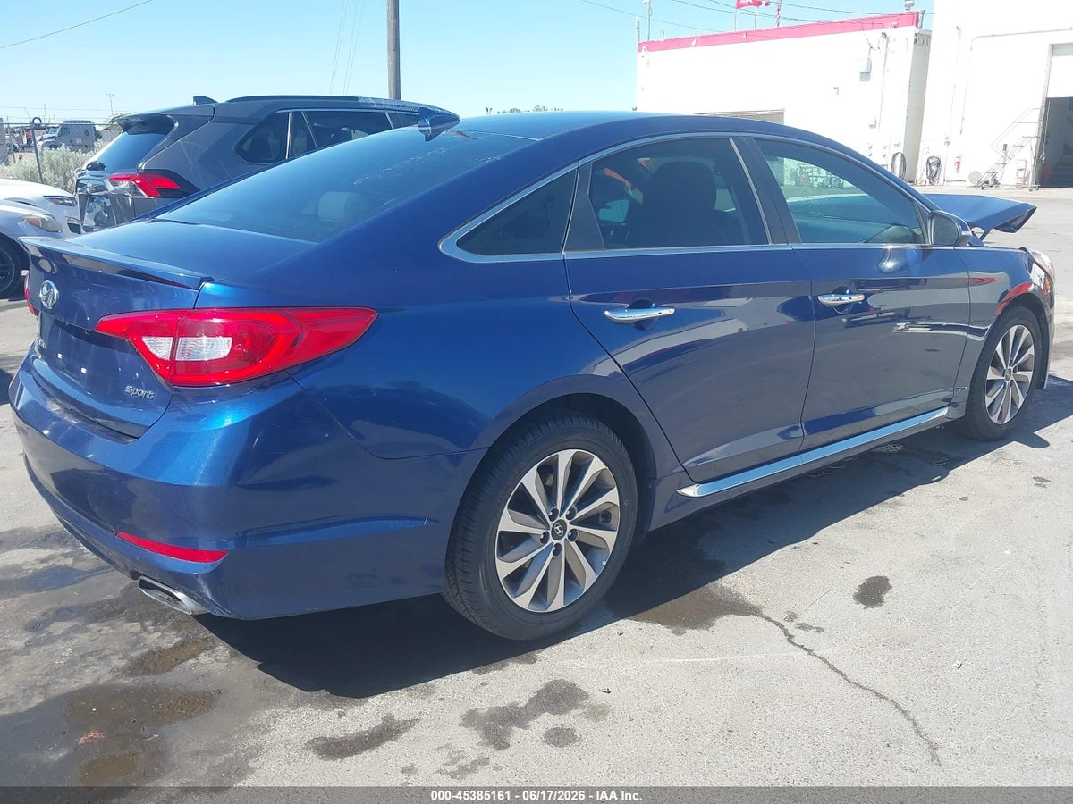 2016 HYUNDAI SONATA SPORT — снимка 4