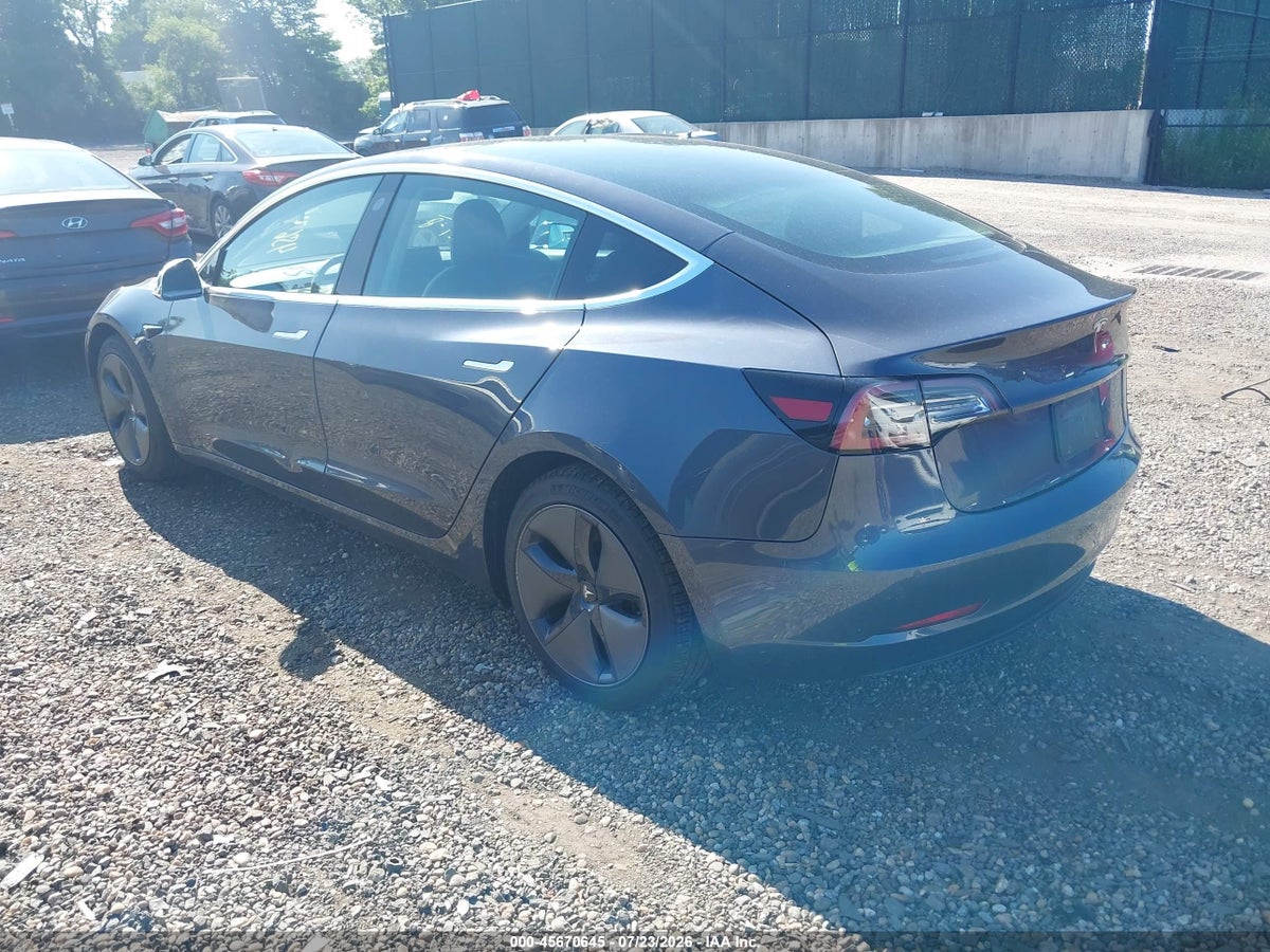 2020 TESLA MODEL 3 STANDARD RANGE PLUS REAR-WHEEL DRIVE/STANDARD RANGE REAR-WHEEL DRIVE — снимка 3