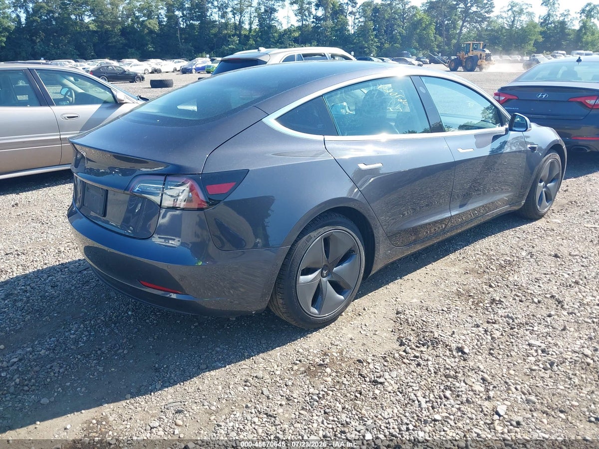 2020 TESLA MODEL 3 STANDARD RANGE PLUS REAR-WHEEL DRIVE/STANDARD RANGE REAR-WHEEL DRIVE — снимка 4