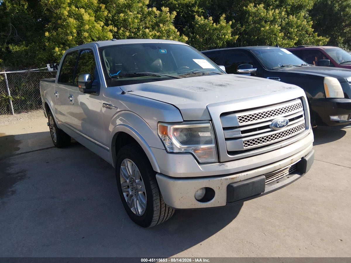 2013 FORD F-150 PLATINUM
