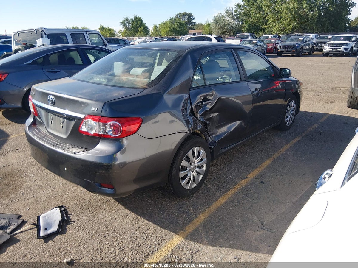 2012 TOYOTA COROLLA LE — снимка 4