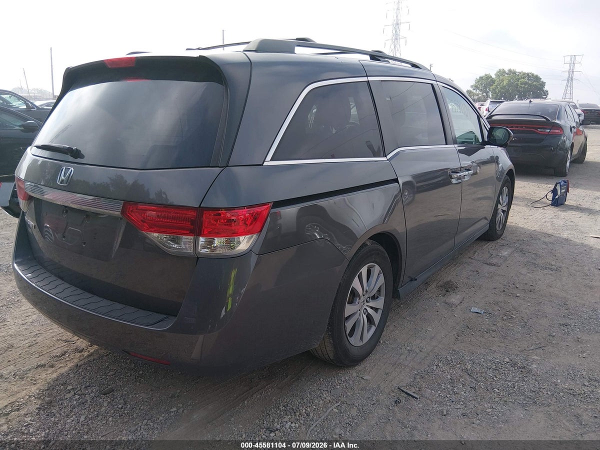2017 HONDA ODYSSEY EX-L — снимка 4