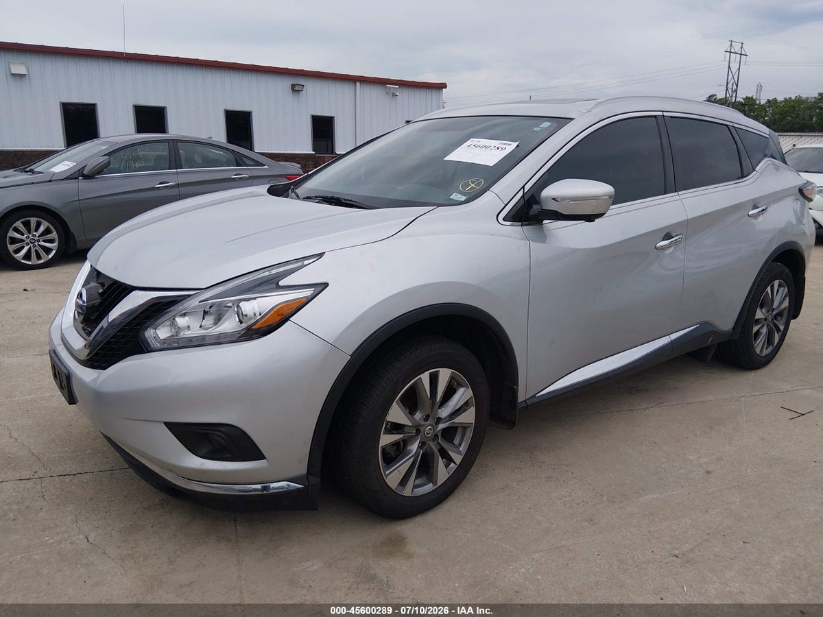 2015 NISSAN MURANO SL — снимка 2