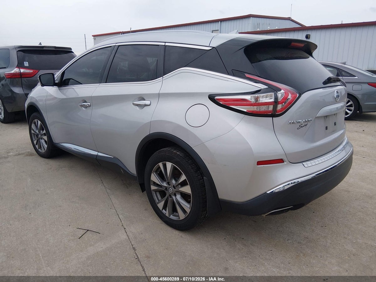 2015 NISSAN MURANO SL — снимка 3
