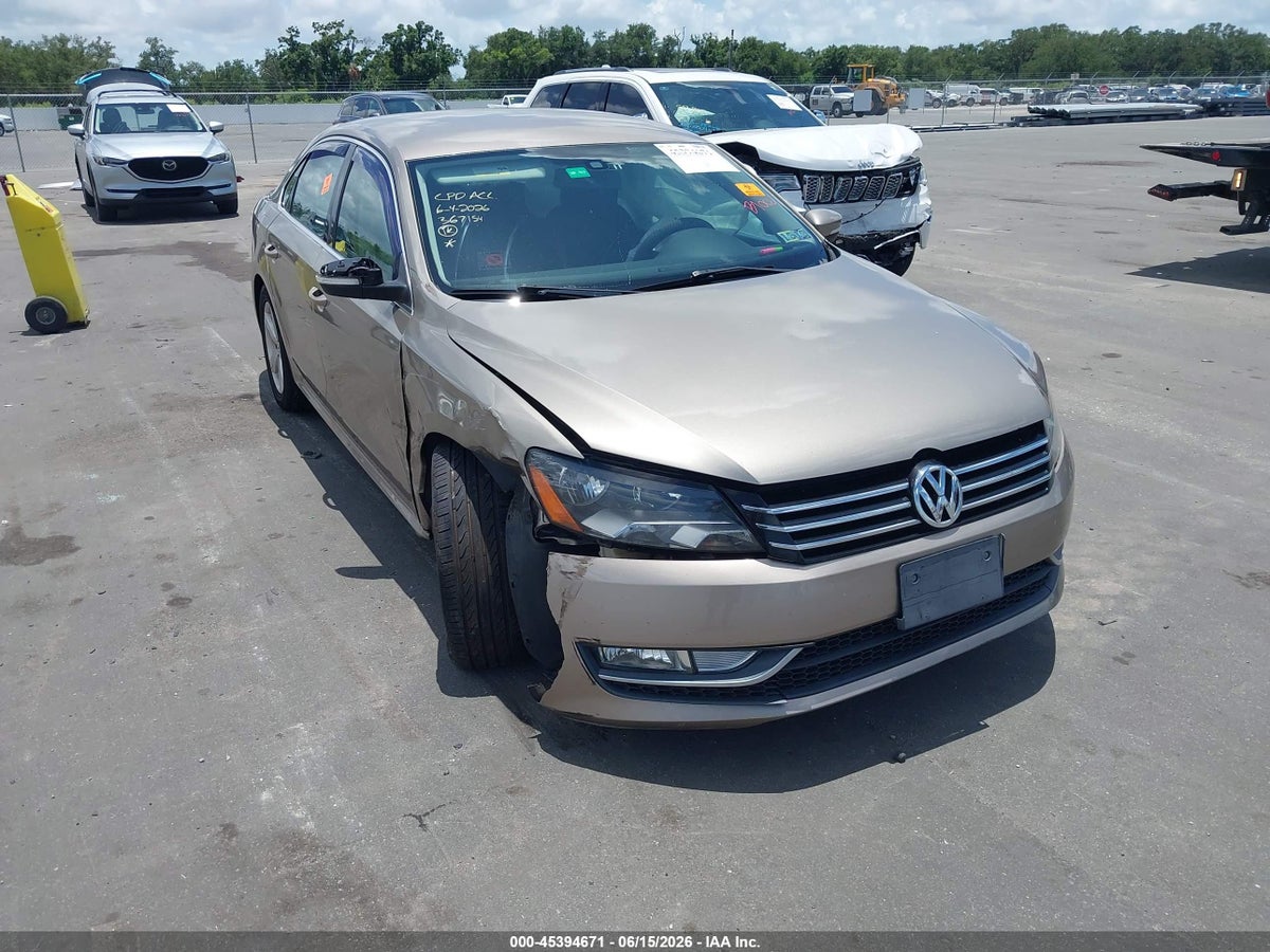 2015 VOLKSWAGEN PASSAT 1.8T LIMITED EDITION