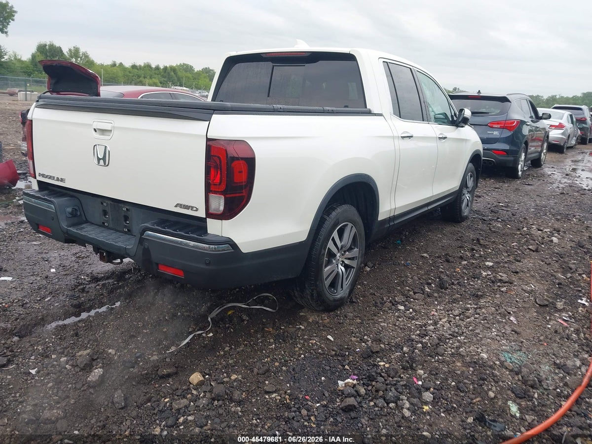 2017 HONDA RIDGELINE RTL-E — снимка 4