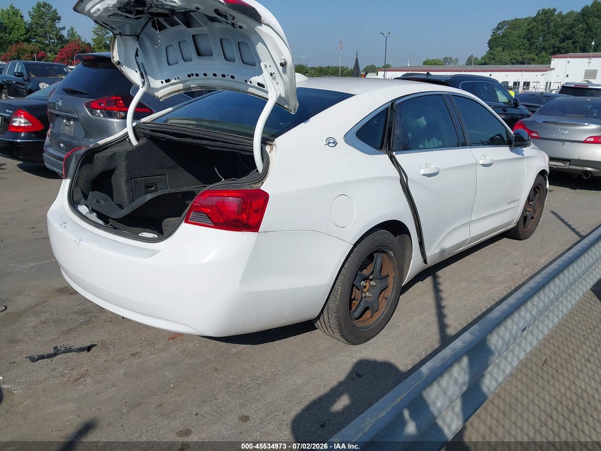 2016 CHEVROLET IMPALA 1FL — снимка 4