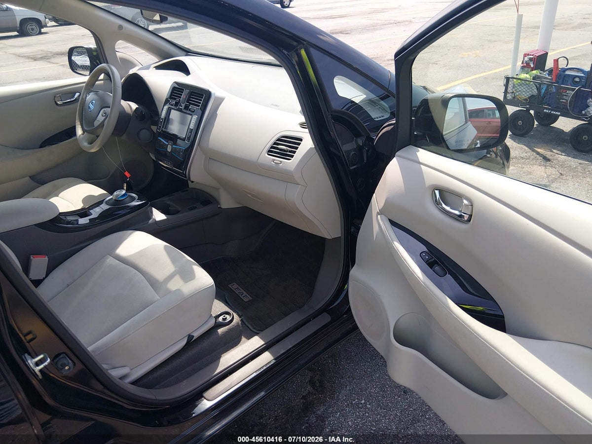2012 NISSAN LEAF SL — снимка 5