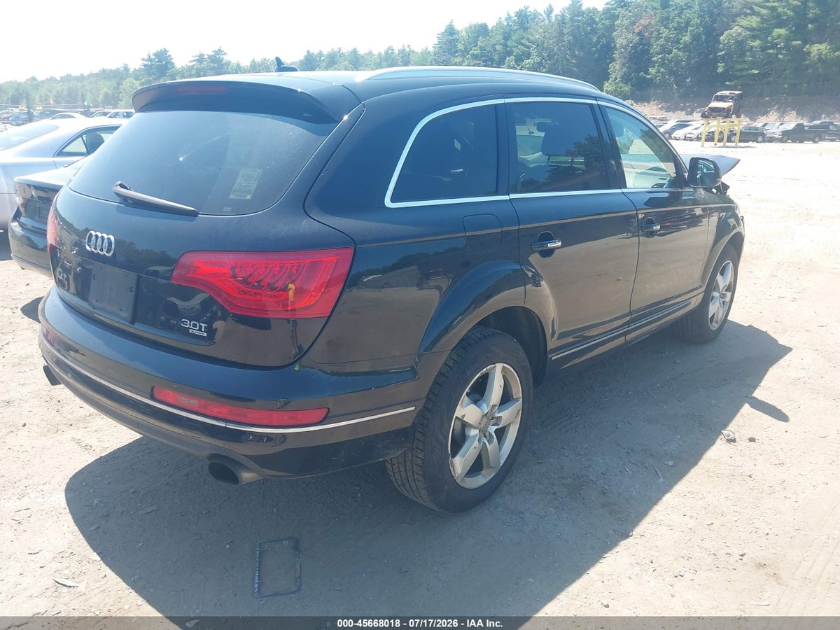 2014 AUDI Q7 3.0T PREMIUM — снимка 4