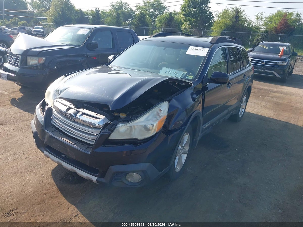 2013 SUBARU OUTBACK 2.5I LIMITED — снимка 2