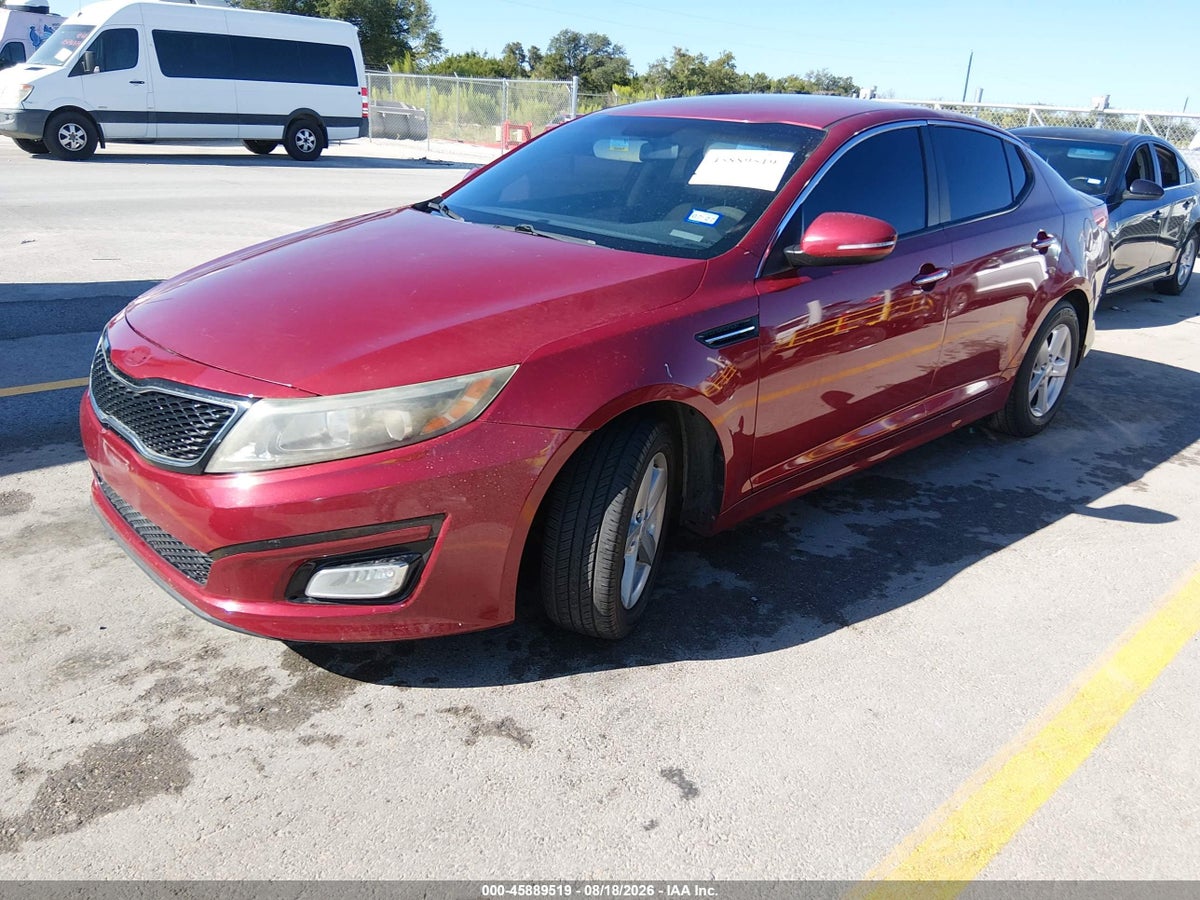 2014 KIA OPTIMA LX — снимка 2