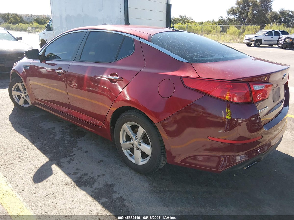 2014 KIA OPTIMA LX — снимка 3