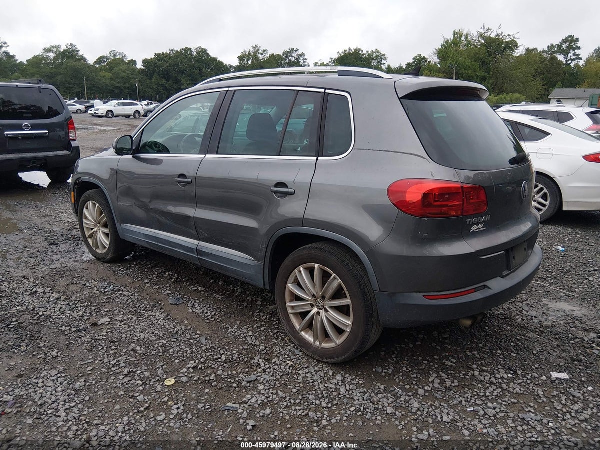 2012 VOLKSWAGEN TIGUAN SE — снимка 3
