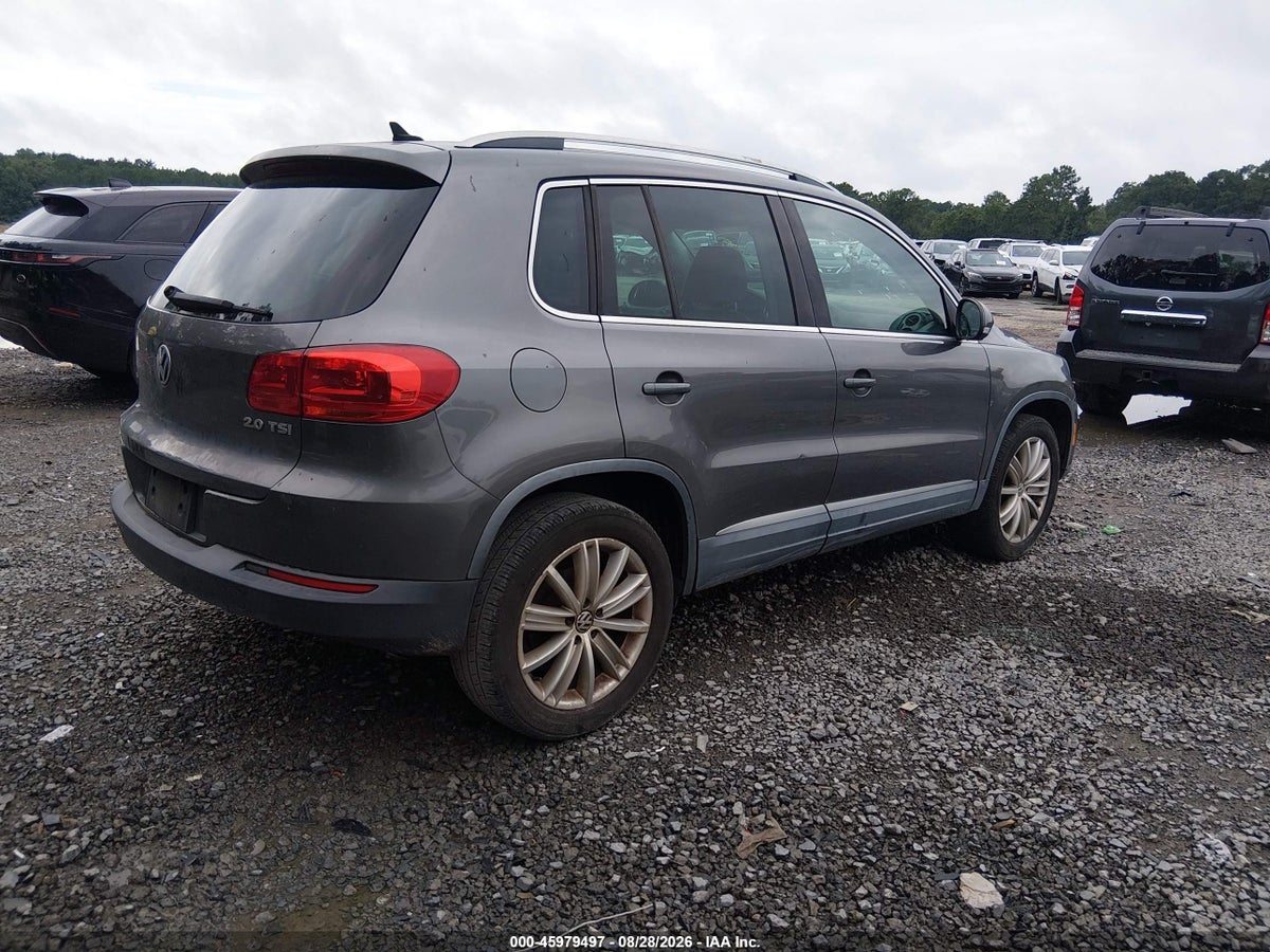 2012 VOLKSWAGEN TIGUAN SE — снимка 4