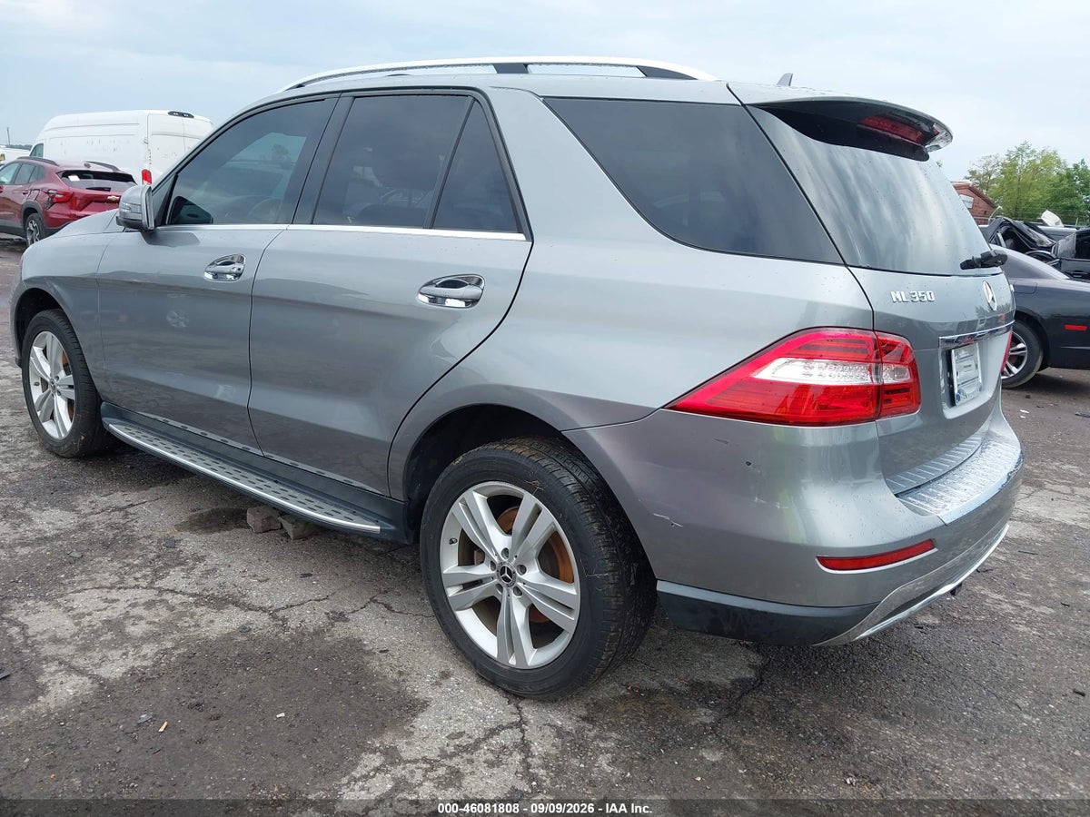 2013 MERCEDES-BENZ ML 350 4MATIC — снимка 3