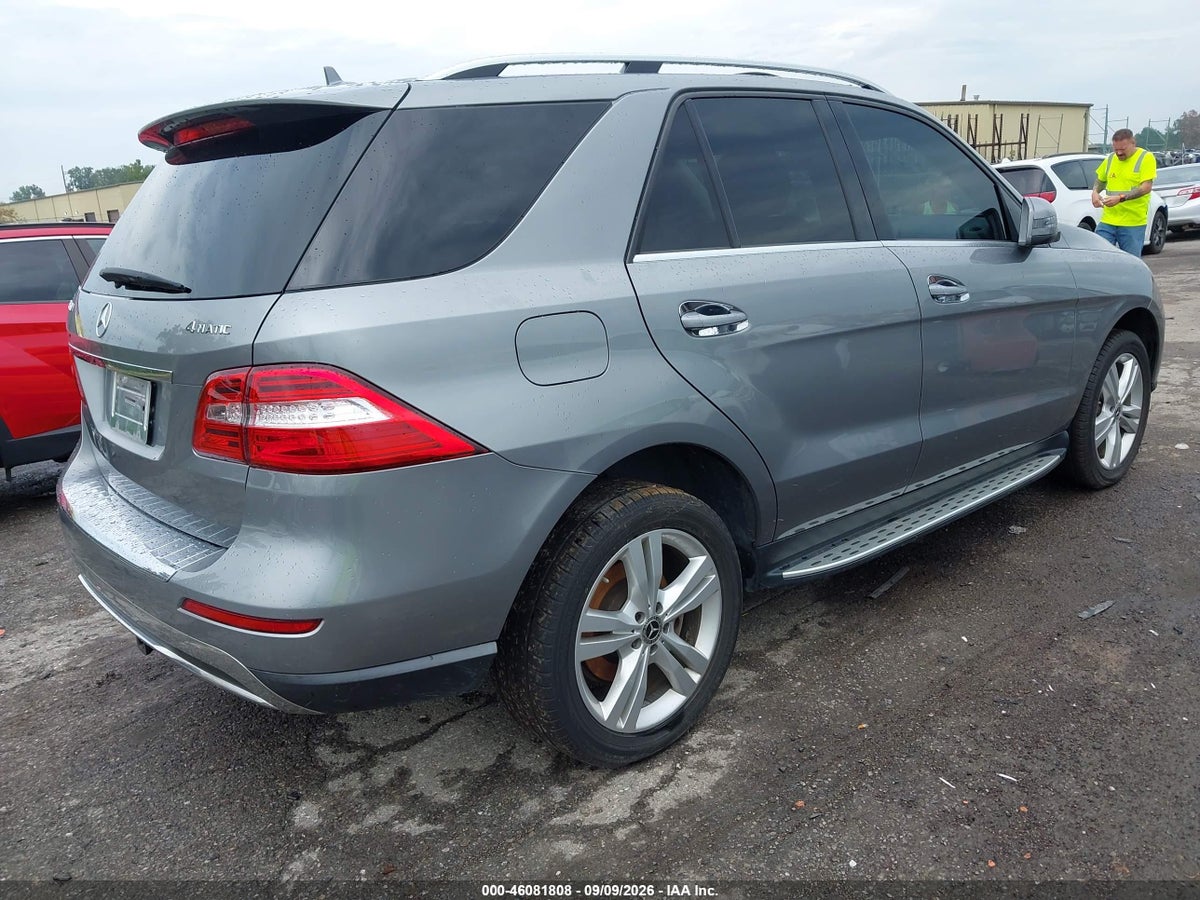 2013 MERCEDES-BENZ ML 350 4MATIC — снимка 4
