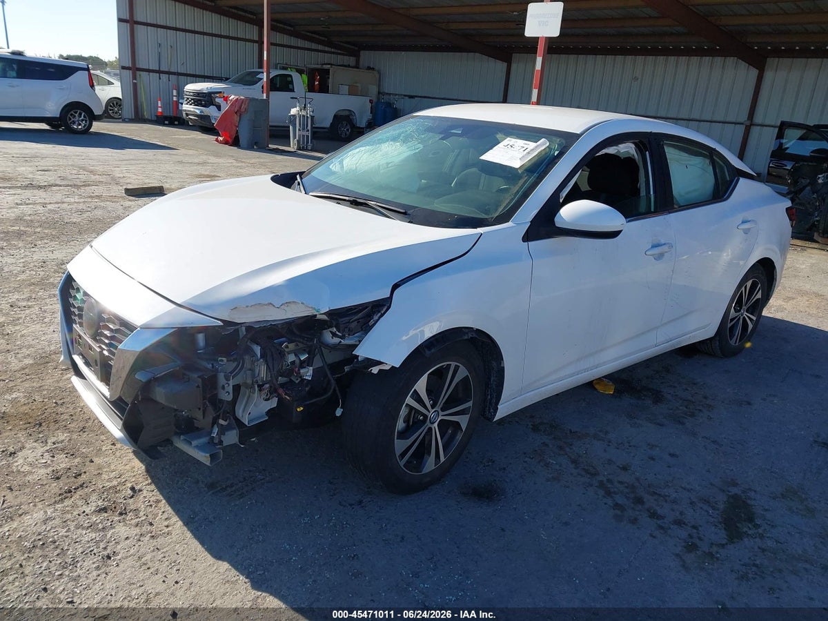 2022 NISSAN SENTRA SV XTRONIC CVT — снимка 2