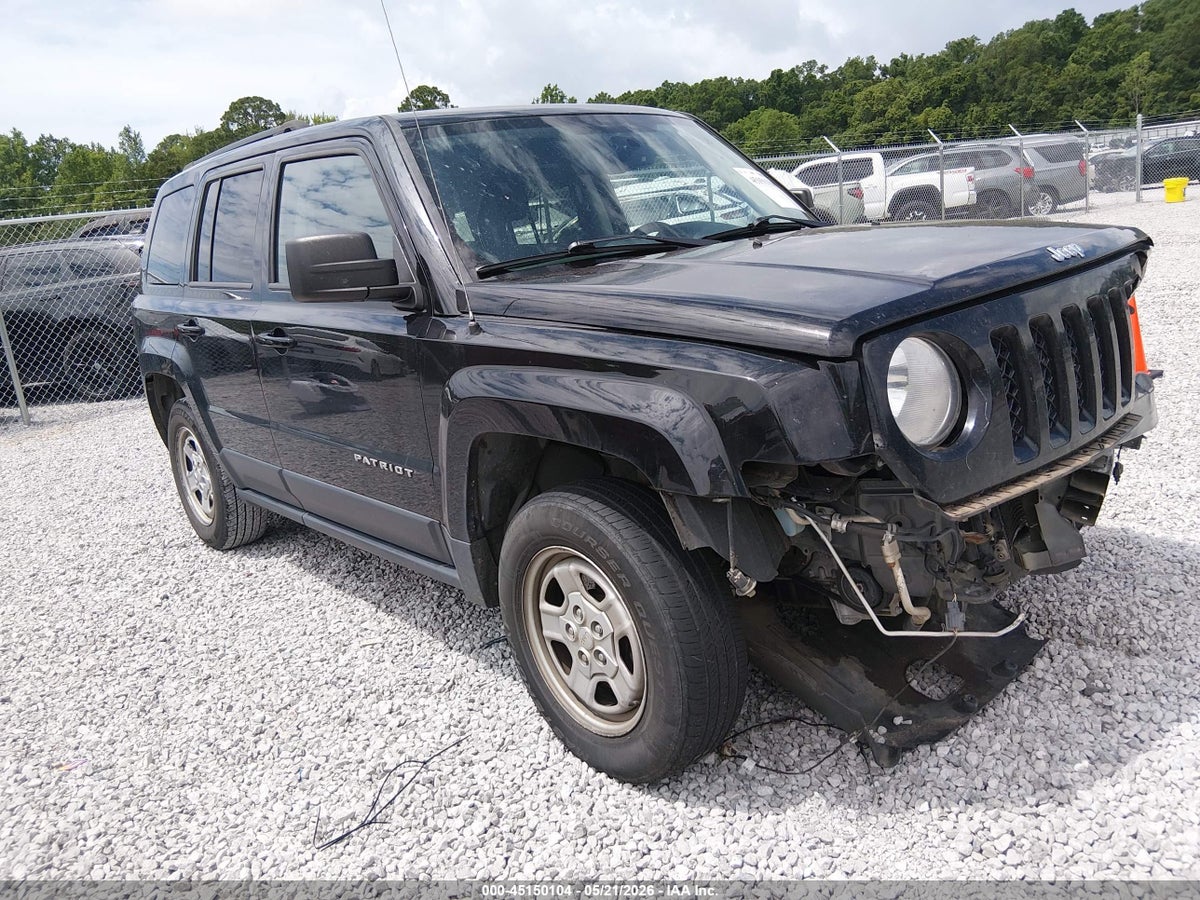2017 JEEP PATRIOT SPORT 4X4