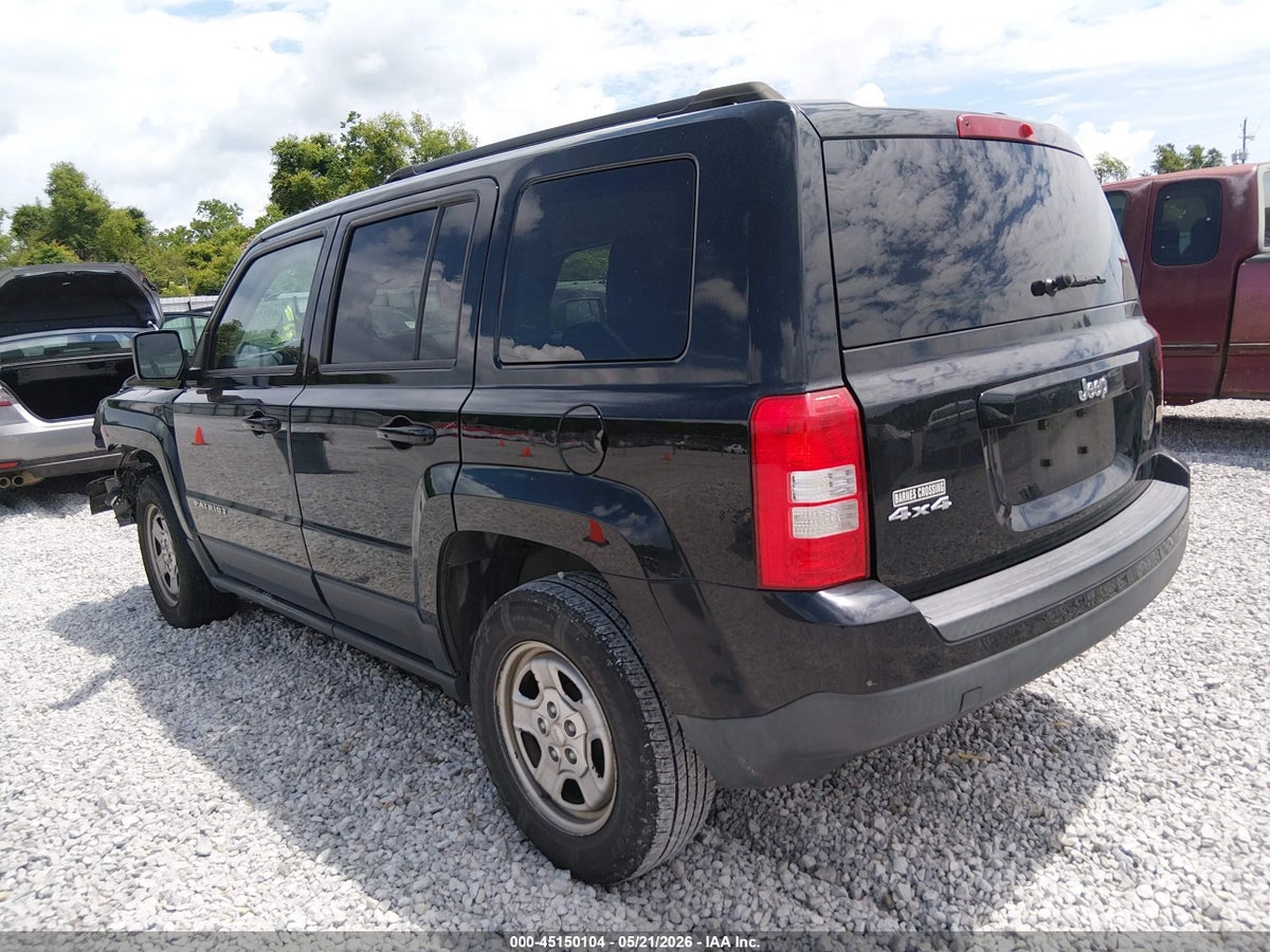 2017 JEEP PATRIOT SPORT 4X4 — снимка 3