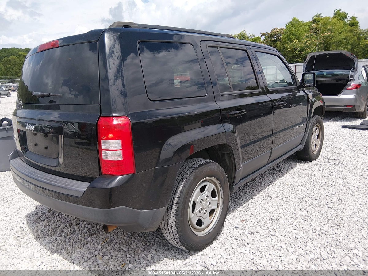 2017 JEEP PATRIOT SPORT 4X4 — снимка 4